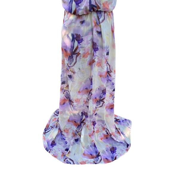 Show Me Your Mumu Kendall Maxi Dress Abers Babers Floral Women's Extra Small - Picture 10 of 15